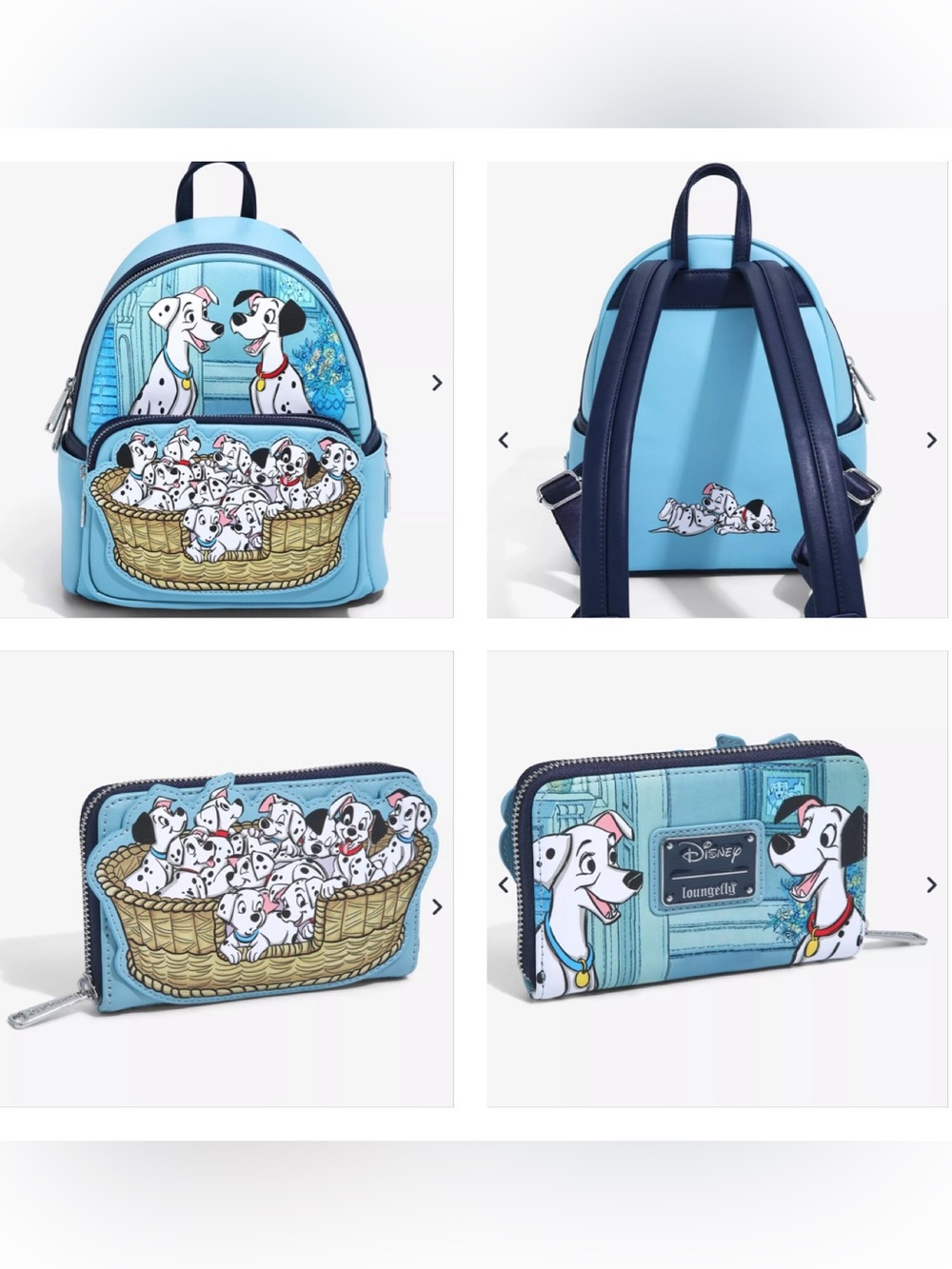 Loungefly Disney 101 Dalmatians Puppy Basket Mini
Backpack & Wallet - Exclusive